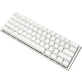 Ducky One 3 Mini White, gaming toetsenbord Wit/zilver, BE Lay-out, Cherry MX RGB Brown, RGB leds, 60%, ABS