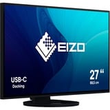 EIZO FlexScan EV2781-BK 27" monitor Zwart, HDMI, DisplayPort, 4x USB-A, USB-C