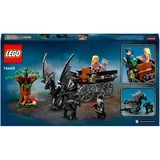 LEGO Harry Potter - Zweinstein Rijtuig en Thestralissen Constructiespeelgoed 76400