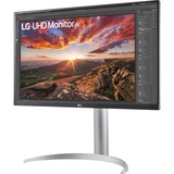 LG 27UP850-W 27" 4K Ultra HD Monitor Zilver, 2x HDMI, DisplayPort, 2x USB-A 3.2 (5 Gbit/s), USB-C