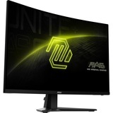 MSI MAG 32CQ6F 31.5" Curved gaming monitor Zwart, 2x HDMI, DisplayPort, 180 Hz