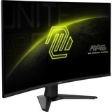 MSI MAG 32CQ6F 31.5" Curved gaming monitor Zwart, 2x HDMI, DisplayPort, 180 Hz