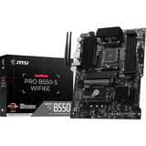 MSI PRO B550-S WIFI6E socket AM4 moederbord Zwart, RAID, Gb-LAN, Sound, ATX