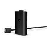 Microsoft Xbox Play & Charge Kit oplader Zwart