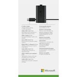 Microsoft Xbox Play & Charge Kit oplader Zwart