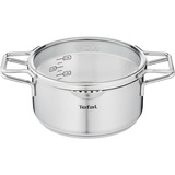 Tefal Norica Kookpan, Ø 20cm Roestvrij staal, met glazen zeefdeksel