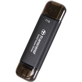 Transcend ESD310 Portable 1 TB externe SSD Zwart, USB-A 3.2 (10 Gbit/s) | USB-C 3.2 (10 Gbit/s)