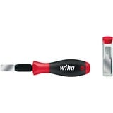 Wiha Universeelschraperset SoftFinish Zwart/rood, incl. 10 reservemessen