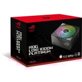 ASUS ROG Loki SFX-L Platinum modulaire 1000 watt voeding  Zwart, 1x 12V-2x6, 3x PCIe