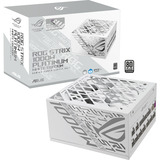 ASUS ROG Strix Platinum White Edition (ROG Equalizer) modulaire 1000 watt voeding  Wit, 1x 12V-2x6, 4x PCIe