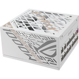 ASUS ROG Strix Platinum White Edition (ROG Equalizer) modulaire 1000 watt voeding  Wit, 1x 12V-2x6, 4x PCIe