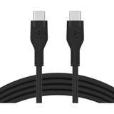 Belkin BOOSTCHARGE Flex USB-C/USB-C-kabel Zwart, 3 meter