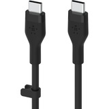 Belkin BOOSTCHARGE Flex USB-C/USB-C-kabel Zwart, 3 meter