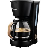 Bestron ACM900BW Koffiezetter koffiefiltermachine Zwart/houtkleur
