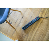 Brennenstuhl Secure-Tec 6-voudige stekkerdoos 6x stekker
