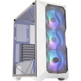 Cooler Master MasterBox TD500 Mesh White Tower-behuizing Wit | 2x USB-A 3.2 (5 Gbit/s) | 2x Audio | Window-kit