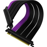 Cooler Master Riser Cable PCIe 4.0 x16 verlengkabel Zwart/lila, 0,2 meter