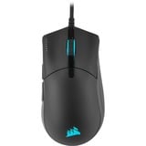 Corsair SABRE RGB PRO CHAMPION SERIES gaming muis Zwart, 100 - 18.000 dpi, RGB led