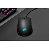 Corsair SABRE RGB PRO CHAMPION SERIES gaming muis Zwart, 100 - 18.000 dpi, RGB led