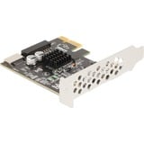 DeLOCK PCIe x1 naar interne USB 5 Gbps Type-E + 19-pin USB-pin header usb-controller 