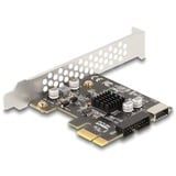 DeLOCK PCIe x1 naar interne USB 5 Gbps Type-E + 19-pin USB-pin header usb-controller 