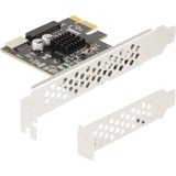 DeLOCK PCIe x1 naar interne USB 5 Gbps Type-E + 19-pin USB-pin header usb-controller 