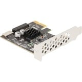 DeLOCK PCIe x1 naar interne USB 5 Gbps Type-E + 19-pin USB-pin header usb-controller 