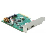 DeLOCK PCIe x4 naar 2x externe USB-C 3.2 Gen 2 usb-controller 