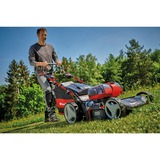 EINHELL Accu Grasmaaier GP-CM 36/47 S HW Li Rood/zwart, 4x 4.0Ah PXC Accu's en 2x DUO-lader inbegrepen