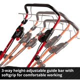EINHELL Accu Grasmaaier GP-CM 36/47 S HW Li Rood/zwart, 4x 4.0Ah PXC Accu's en 2x DUO-lader inbegrepen