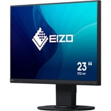 EIZO EV2360-BK 22.5" monitor Zwart, HDMI, DisplayPort, 2x USB-A 3.2 (5 Gbit/s), USB-B