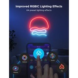 Govee Neon Rope Light 2 led strip Wit, 4 meter, 2,4GHz wifi, Bluetooth