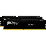 Kingston FURY Beast 64 GB DDR5-6000 (2x 32 GB) werkgeheugen Zwart, KF560C30BBEK2-64, XMP 3.0, EXPO 1.1