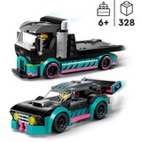 LEGO City - Raceauto en transporttruck Constructiespeelgoed 60406