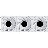 Lian Li UNI FAN TL LCD FLEX Reverse 120 Wireless RGB case fans Wit, 3 stuks, 124 x 120 x 28 mm, PWM