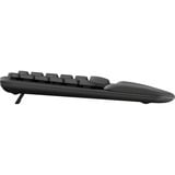 Logitech Wave Keys toetsenbord Zwart, BE lay-out (AZERTY)