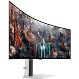 SAMSUNG Odyssey OLED G93SC 49" UltraWide gaming monitor Lichtgrijs, HDMI, Micro HDMI, DisplayPort, 3x USB Hub