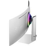 SAMSUNG Odyssey OLED G93SC 49" UltraWide gaming monitor Lichtgrijs, HDMI, Micro HDMI, DisplayPort, 3x USB Hub