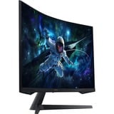 Samsung Odyssey G5 G55C 32" curved gaming monitor Zwart, HDMI, DisplayPort, 165 Hz