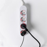 Shelly Power Strip Gen4 4-voudige stekkerdoos Wit, 4x stekker, WiFi, Bluetooth, Zigbee