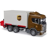 bruder Scania Super 560R UPS logistiek vrachtwagen met heftruck en pallets Modelvoertuig 03582