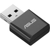 ASUS USB-BE92 Nano, Tri-band BE6500 WiFi 7 Nano USB-adapter wlan adapter Zwart