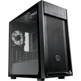 Cooler Master Elite 300 mini tower behuizing Zwart | 2x USB-A | Window