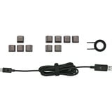 Corsair K70 RGB TKL CHAMPION SERIES, gaming toetsenbord Zwart, BE Lay-out, Corsair OPX, RGB leds, TKL, PBT double-shot