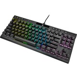 Corsair K70 RGB TKL CHAMPION SERIES mechanisch gaming toetsenbord Zwart, BE lay-out (AZERTY), Corsair OPX, 80% (TKL)	, RGB leds, TKL, PBT double-shot