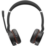 Jabra Evolve 75 MS SE on-ear headset Zwart, Stereo