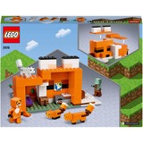 LEGO Minecraft - De Vossenhut Constructiespeelgoed 21178