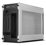 Lian Li A4-H2O PCI 5.0 mini tower behuizing Zilver | 1x USB-A | 1x USB-C