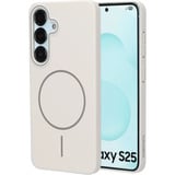Mobiparts Samsung Galaxy S25 - Slim Line MagSafe Case telefoonhoesje Wit