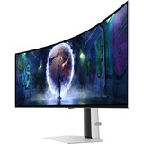 Samsung Odyssey OLED G9 G93SD 49" Curved UltraWide gaming monitor Zilver, 1x DisplayPort, 1x HDMI, 1x Micro HDMI, 3x USB-C, 240 Hz